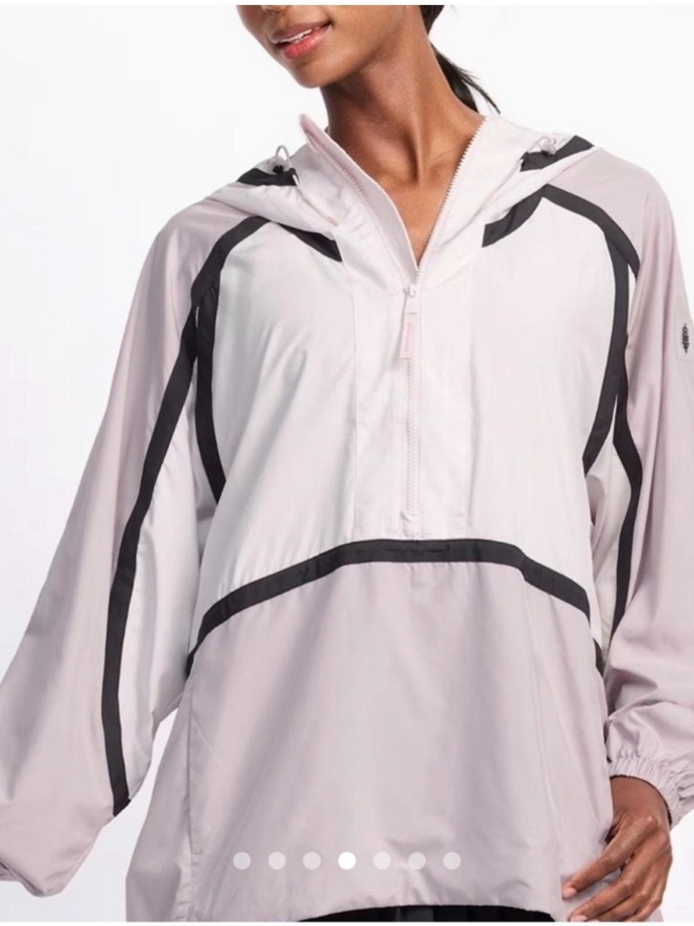 FP Movement by Free People Run Like The Wind Anorak Colorblock Jacket